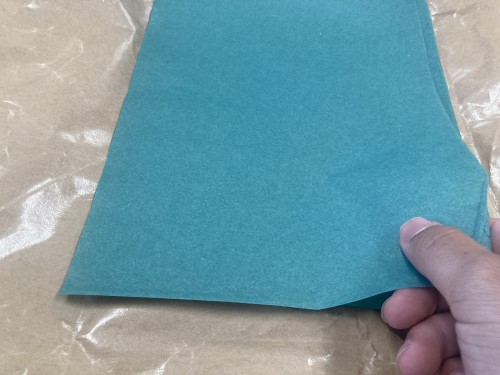 冷凍のグリーンパーチ紙