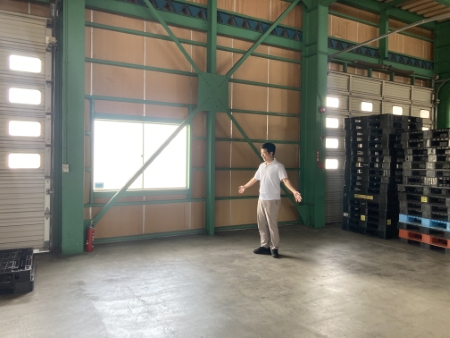 余裕のある倉庫