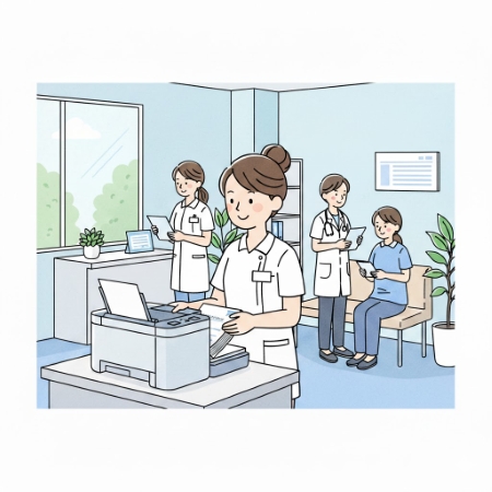 A5コピー用紙はクリニックで使う