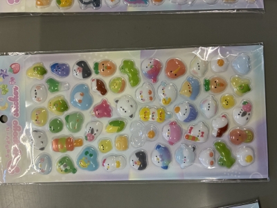 ぷっくりシール