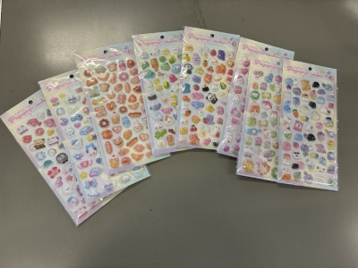 ぷくぷくシール