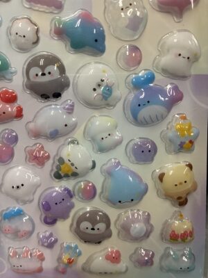 ぷくぷくシール