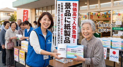 紙製品の粗品